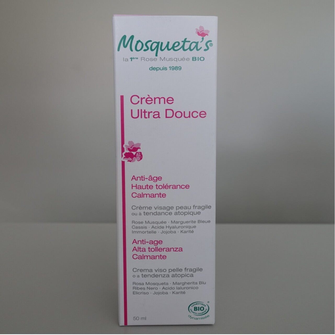 Krem regenerujący i wyciszający do cery bardzo wrażliwej - Róża Piżmowa i Nieśmiertelnik