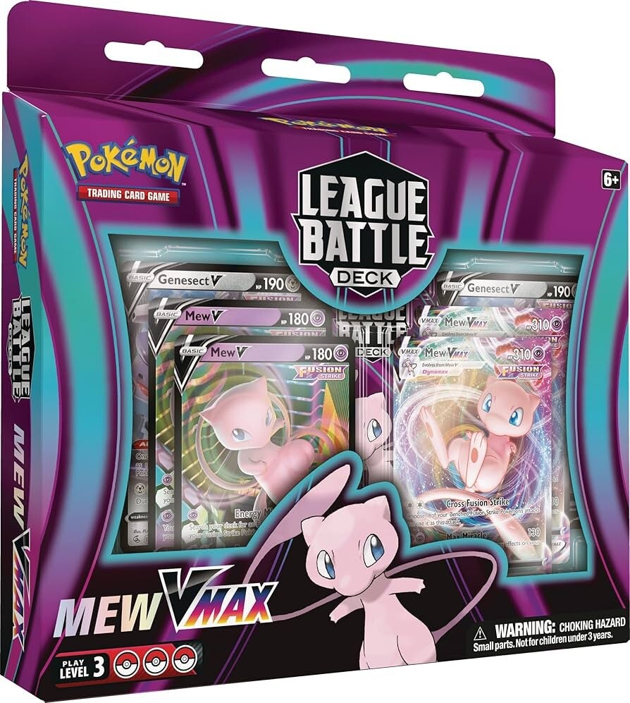 Pokémon TCG: Mew VMAX League Battle Deck