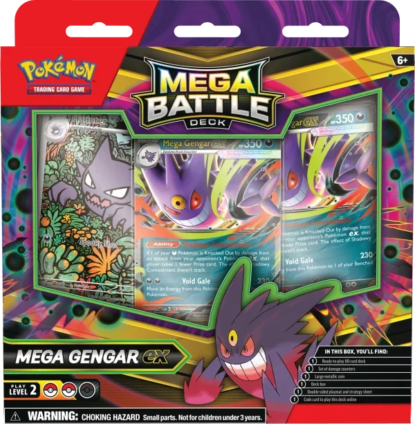 Pokémon TCG: Mega Gengar ex Mega Battle Deck