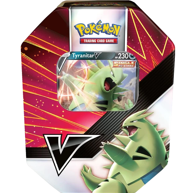Pokémon TCG: Tyranitar V Tin (V Strikers)