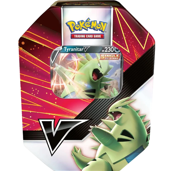 Pokémon TCG: Tyranitar V Tin (V Strikers)