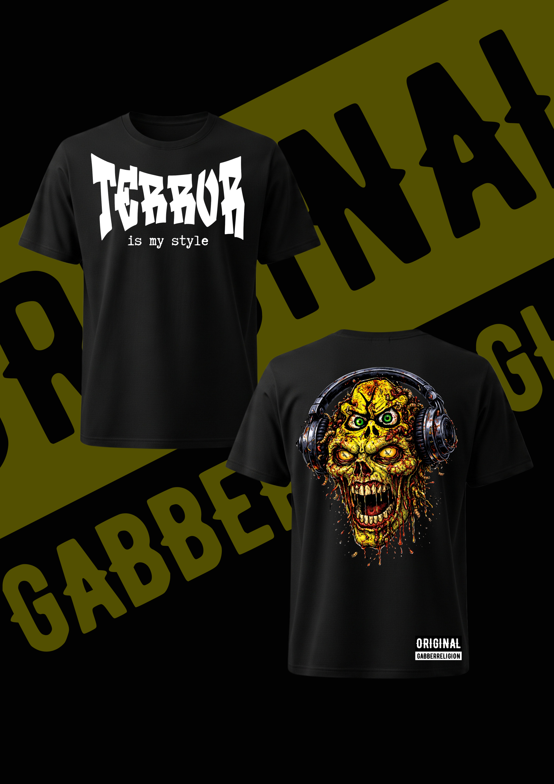 GABBERRELIGION TERROR T-shirt