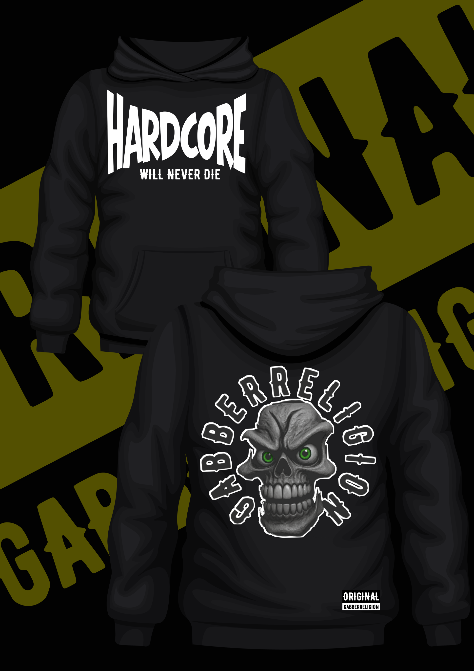 GABBERRELIGION HARDCORE Hoodie