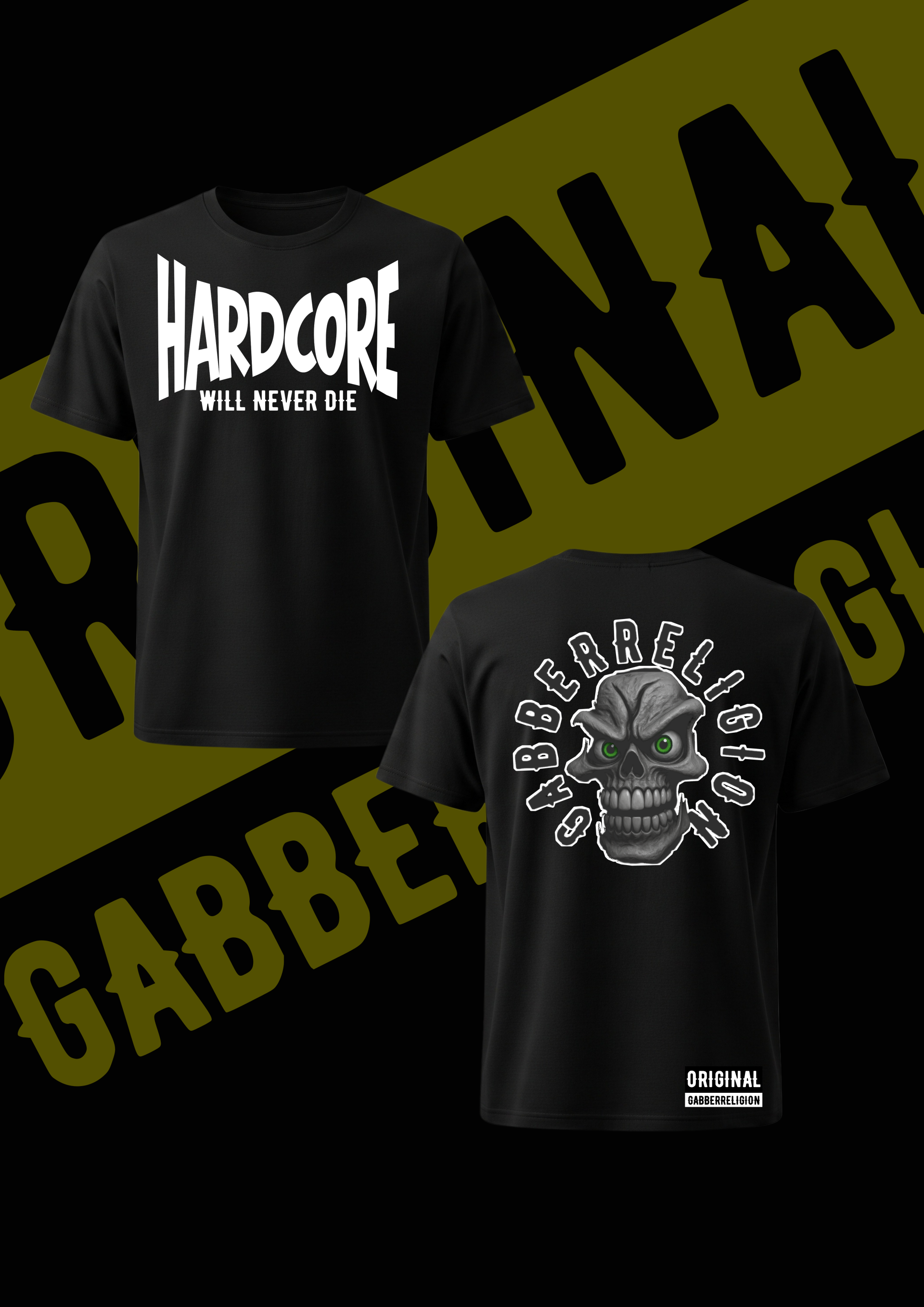 GABBERRELIGION HARDCORE T-shirt