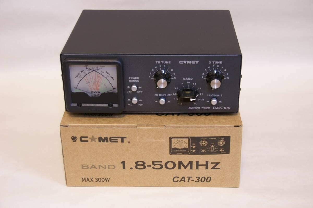 COMET CAT-300 HF-54MHz アンテナチューナー CAT-300 | コメット株式会社