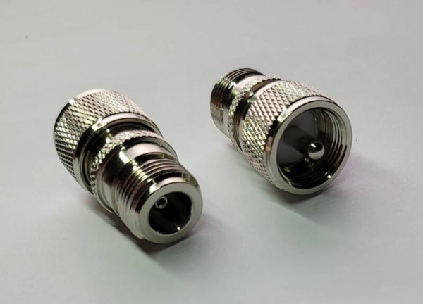 Adaptor PL259 male naar N-female  PLM NF