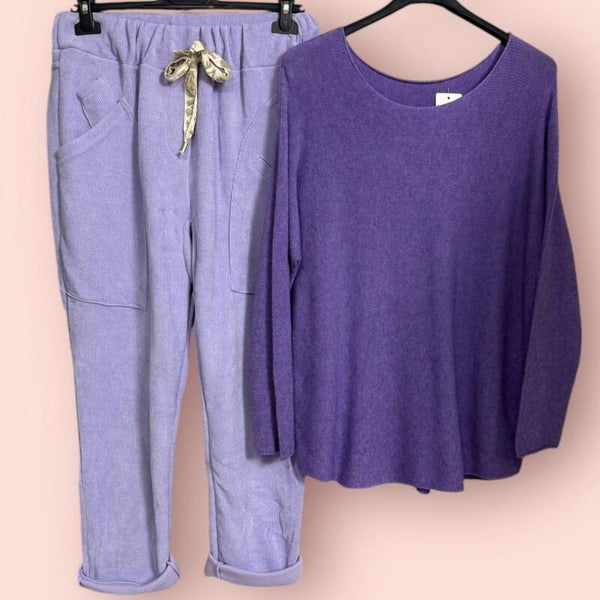 Lavender Cozy Lounge Set