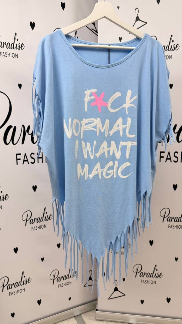 Lässiges Shirt mit Statement-Print