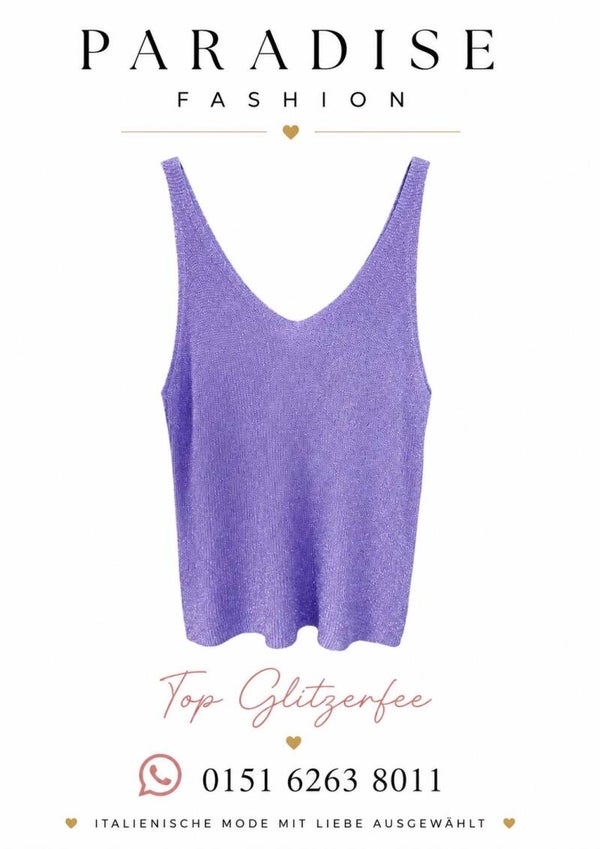Top Glitzerfee - Flieder