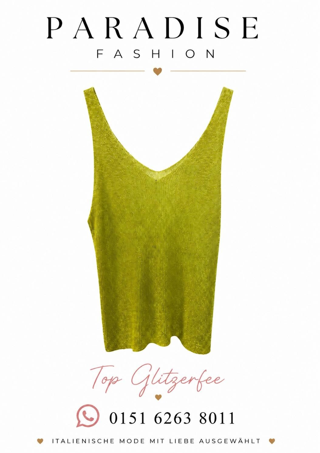 Top Glitzerfee - Limette