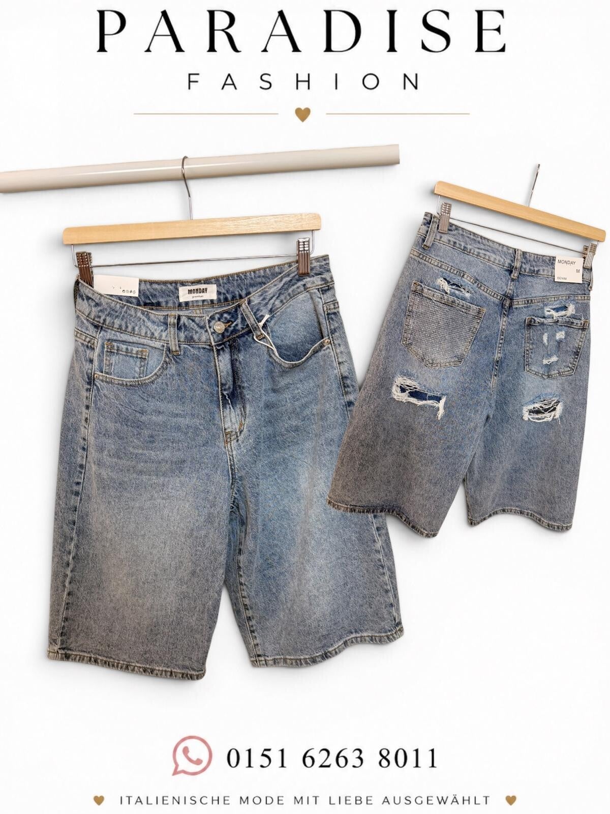 Jeans Bermuda Shorts Victoria