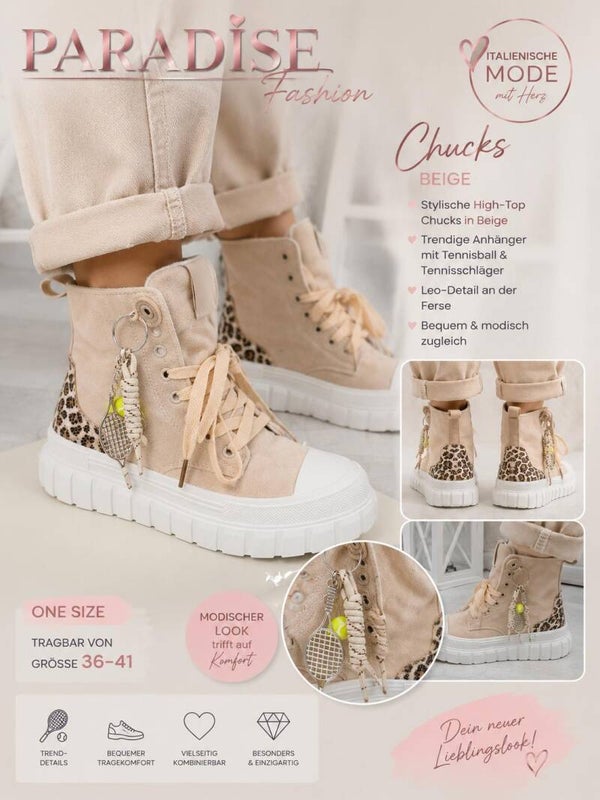 Chucks Beige- Leo