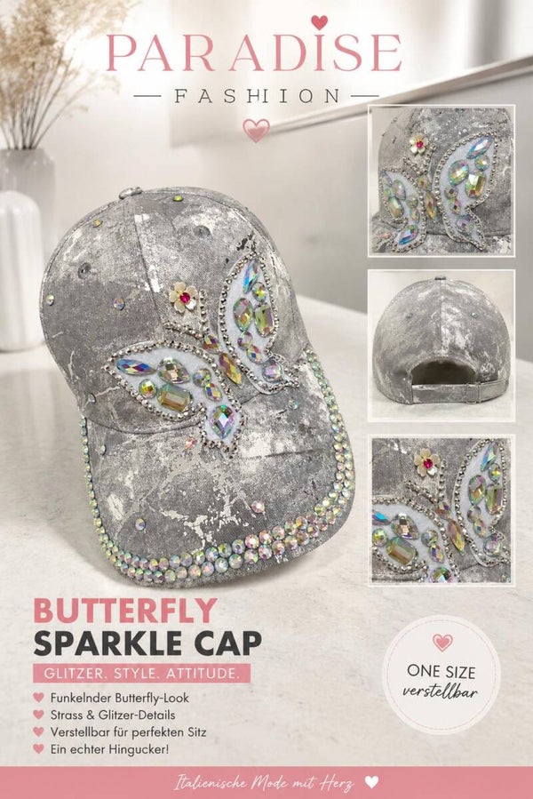 Gap "Sparkle Butterfly" - Hell Grau
