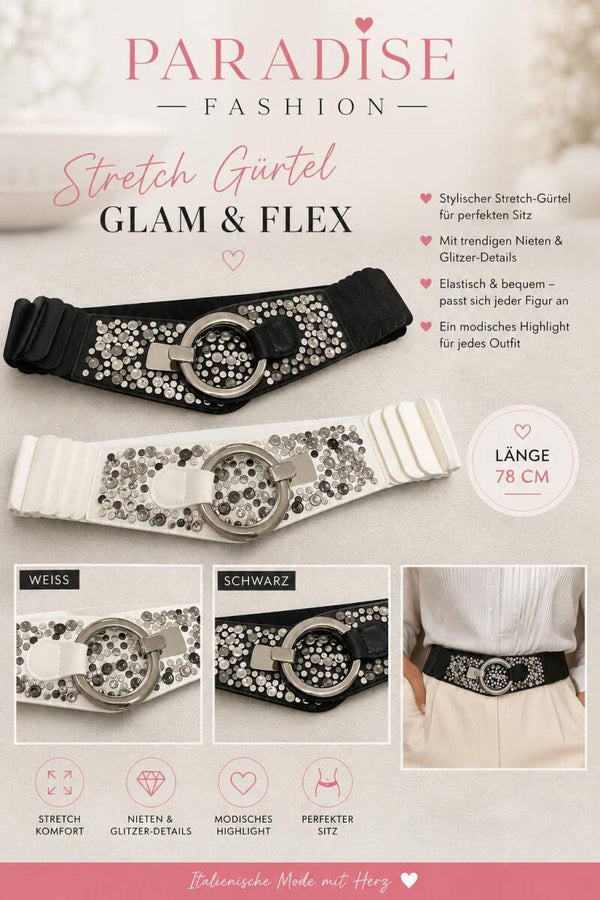 "Glam & Flex" Stretch- Gürtel