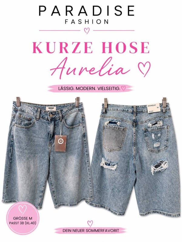 Jeans Bermuda Aurelia Gr. M