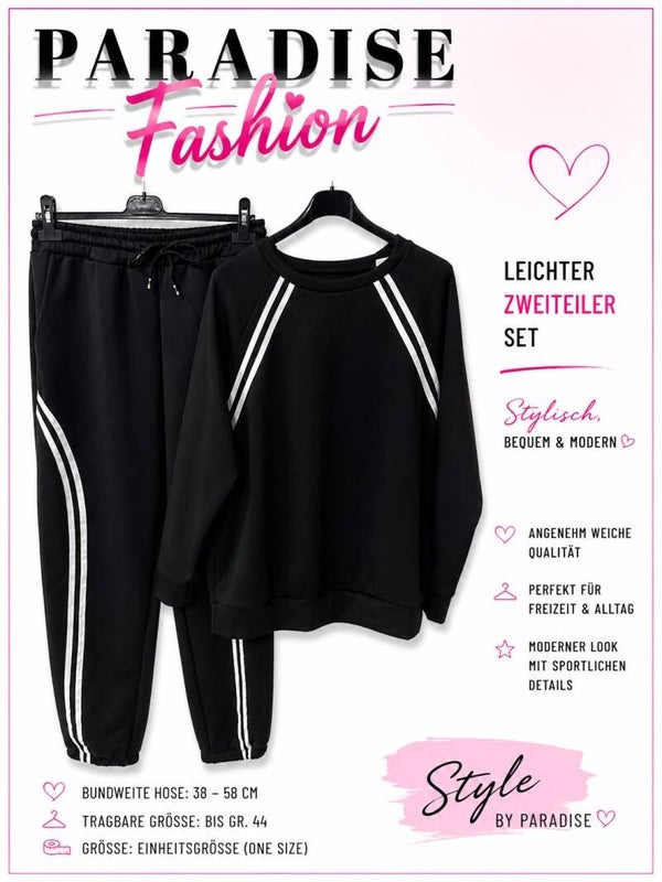 Set: Leiter Zweiteiler Farbe: Schwarz