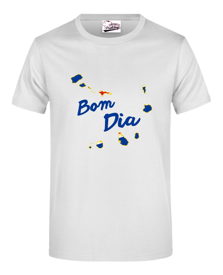 Cabo Verde -T-shirt Dia Kleur Wit