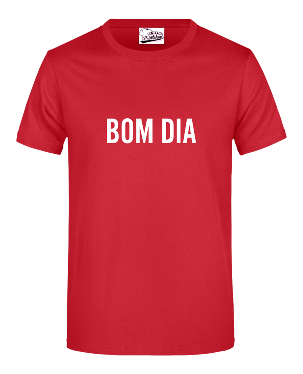Cabo Verde -T-shirt Dia GT Kleur ROOD
