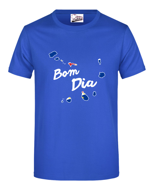 Cabo Verde -T-shirt Dia Kleur Royal Blue