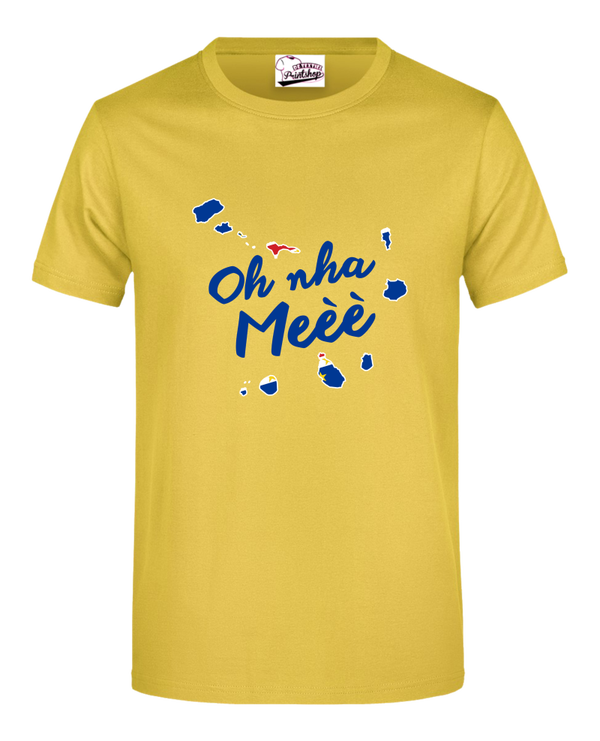 Cabo Verde -T-shirt Meèè  Kleur Geel