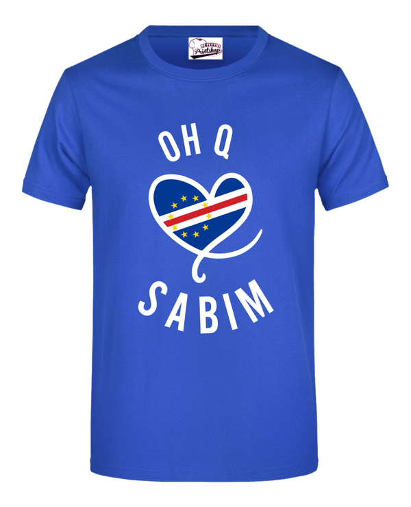 Cabo Verde -T-shirt  Sabim HM Kleur ROYAL BLUE