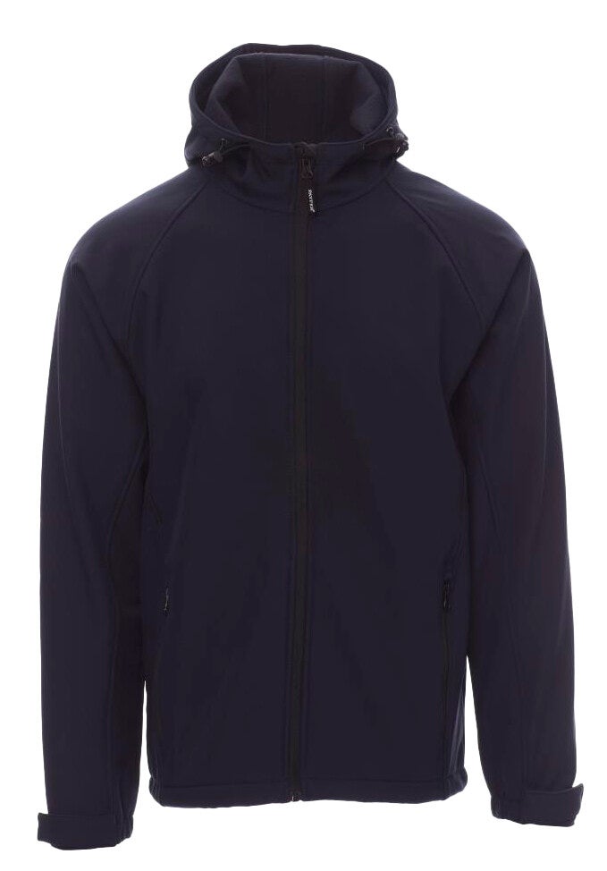 HEREN JAS MET CAPUCHON GALE NAVY