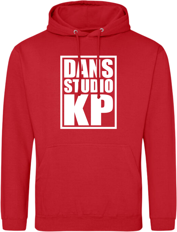 Studio KP hoodie ROOD kinderen met logobedrukking