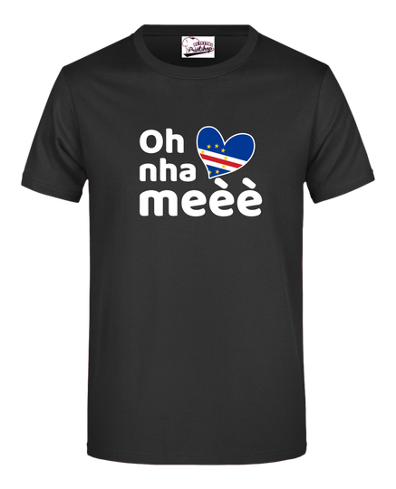 Cabo Verde -T-shirt Meèè LH Kleur ZWART