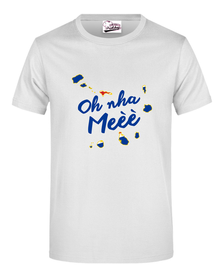 Cabo Verde -T-shirt Meèè  Kleur Wit