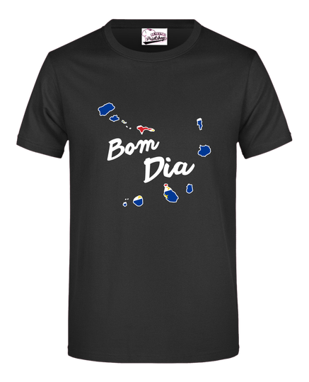 Cabo Verde -T-shirt Dia Kleur Zwart