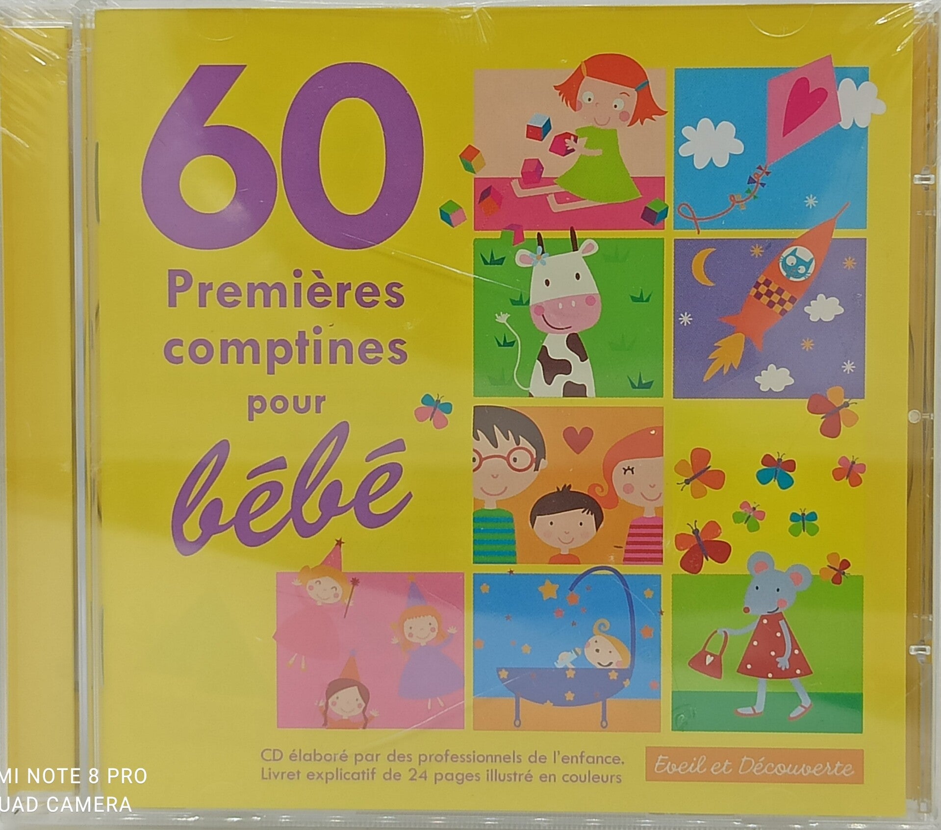 60 PREMIERES COMPTINES POUR BEBE
