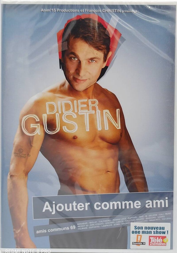 DIDIER GUSTIN - AJOUTER COMME AMI