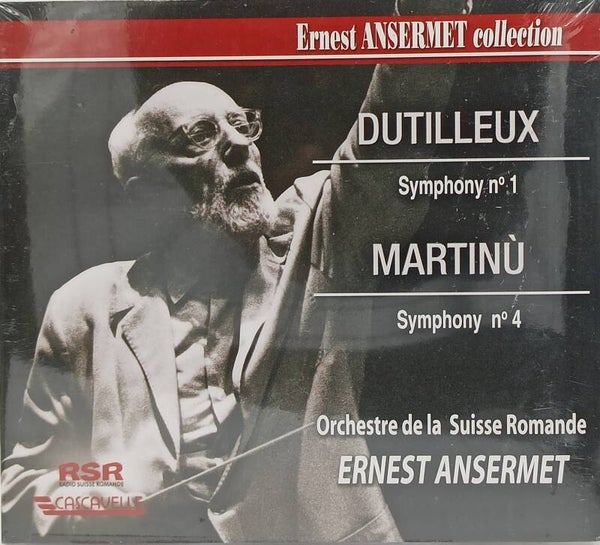 ERNEST ANSERMET - Dutilleux / Martinu