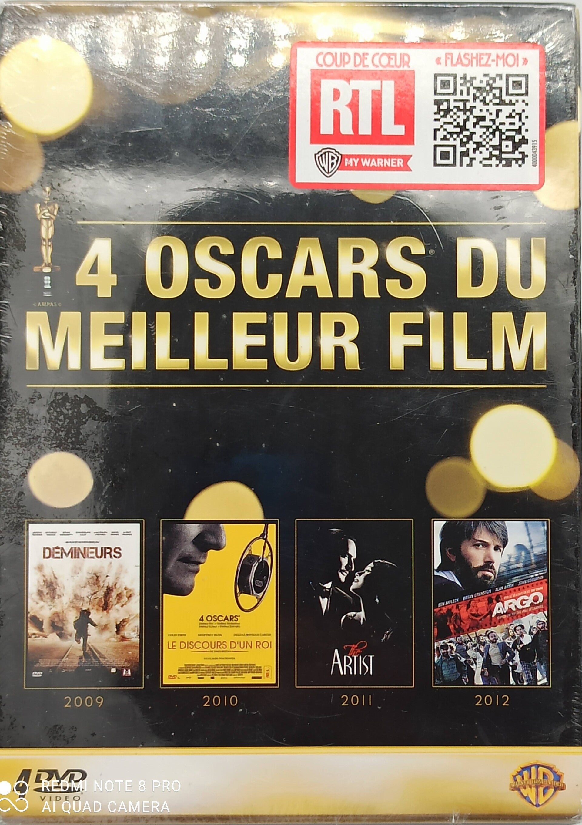 4 OSCARS DU MEILLEUR FILM