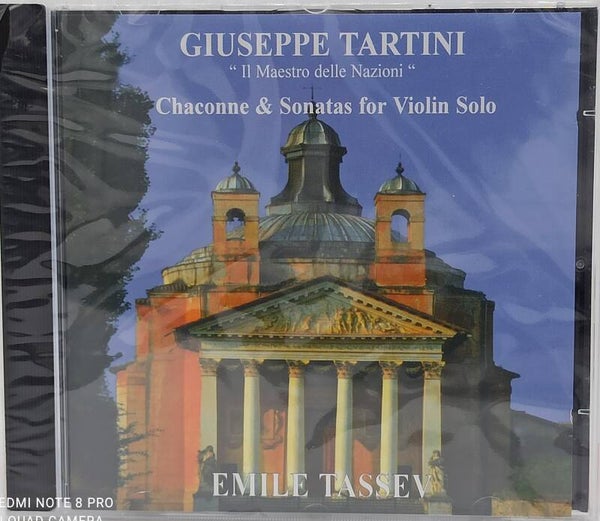 EMILE TASSEV - Giuseppe Tartini : chaconne & sonatas