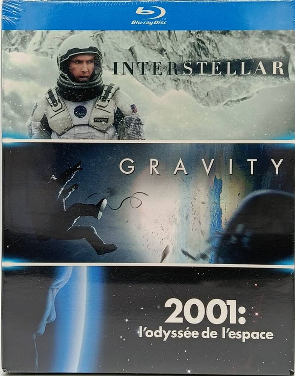 INTERSTELLAR + GRAVITY + 2001 : L'ODYSSEE DE L'ESPACE