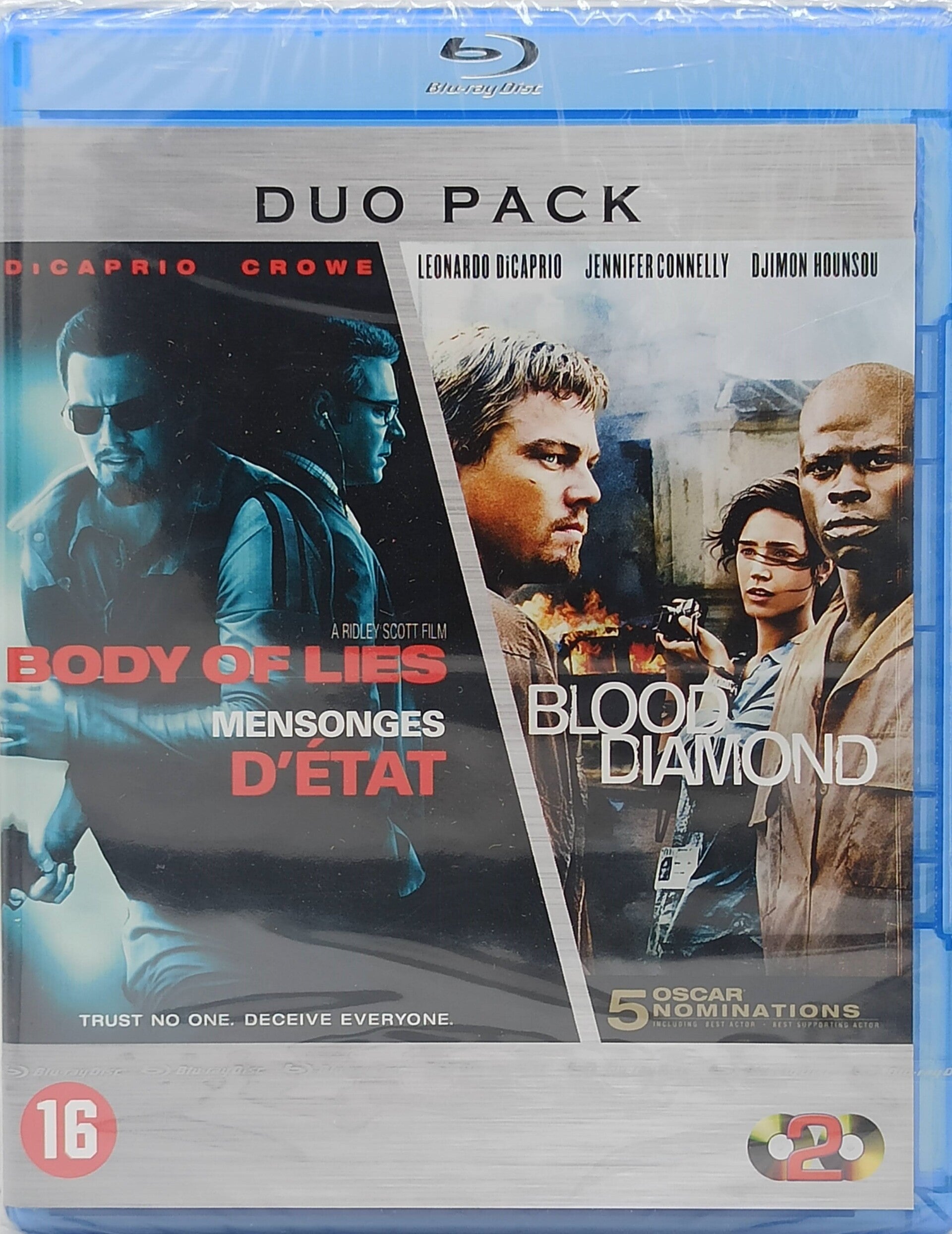 BLOOD DIAMOND + BODY OF LIES : MENSONGES D' ETAT