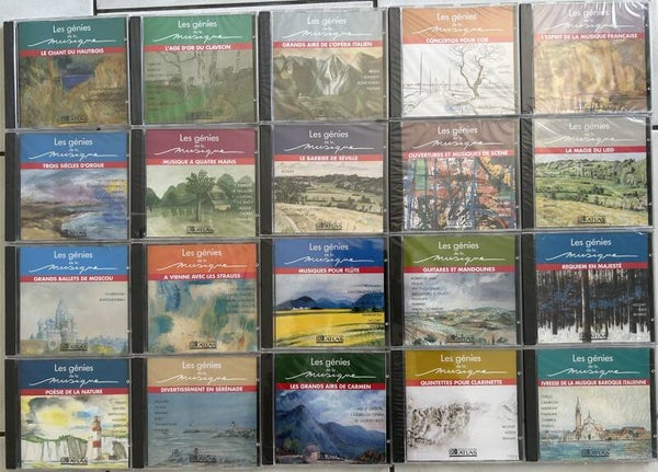 LOT DE 20 CD MUSIQUE CLASSIQUE