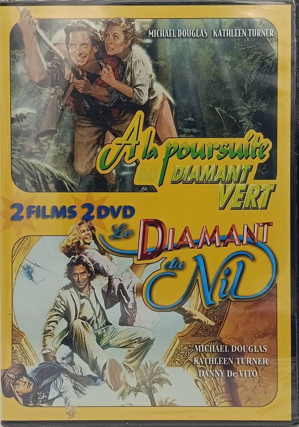 A LA POURSUITE DU DIAMANT VERT + LE DIAMANT DU NIL