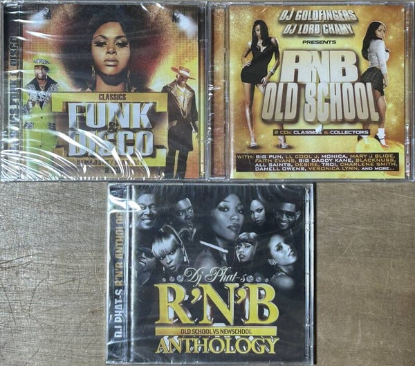 LOT 6 CD COMPILATION FUNK, SOUL & RNB