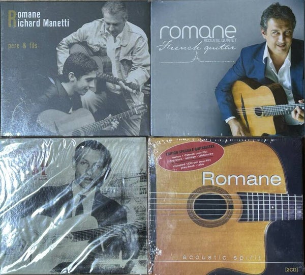LOT 5 CD ARTISTES DE LA GUITARE