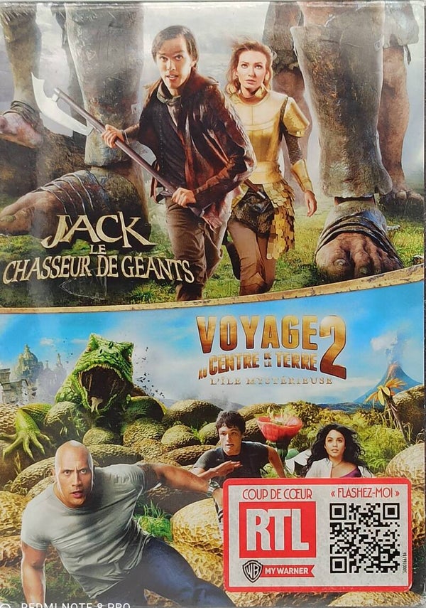JACK LE CHASSEUR DE GEANTS + VOYAGE AU CENTRE DE LA TERRE 2