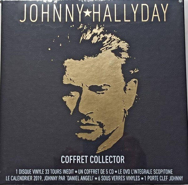 COFFRET COLLECTOR PRESTIGE EN HOMMAGE A JOHNNY HALLYDAY