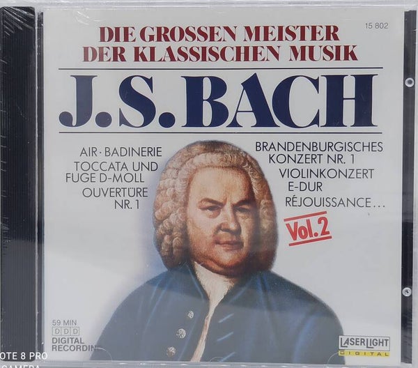 J.S BACH - Die grossen meister vol. 2