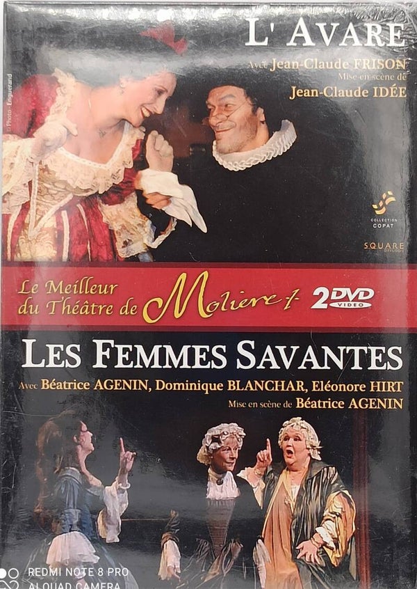 LE MEILLEUR DU THEATRE DE MOLIERE : L' AVARE + LES FEMMES SAVANTES
