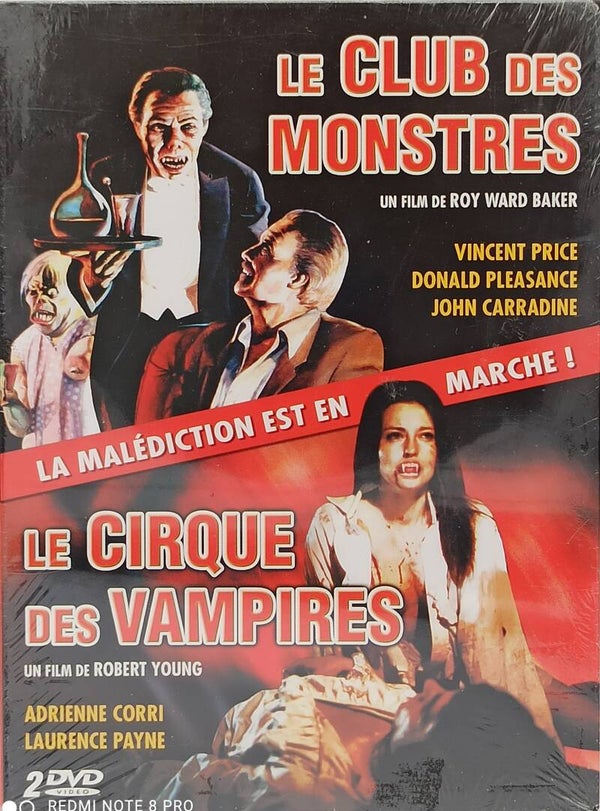 LE CLUB DES MONSTRES + LE CIRQUE DES VAMPIRES