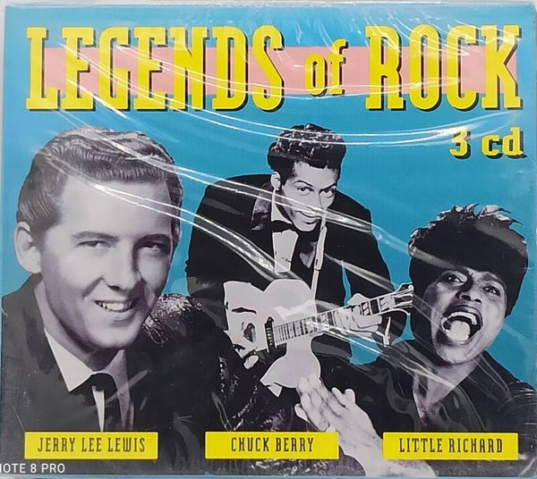 LEGENDS OF ROCK : JERRY LEE LEWIS / CHUCK BERRY / LITTLE RICHARD