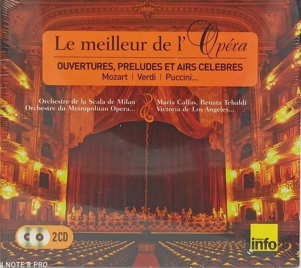LE MEILLEUR DE L'OPERA - Ouvertures, préludes et airs celebres