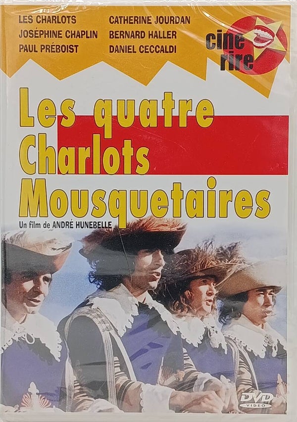 LES QUATRE CHARLOTS MOUSQUETAIRES