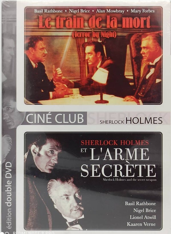 LE TRAIN DE LA MORT + SHERLOCK HOLMES ET L' ARME SECRETE